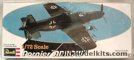Revell Dornier Do-335 Arrow - Prototype V-10 or A-6 Nightfighter, H96 plastic model kit